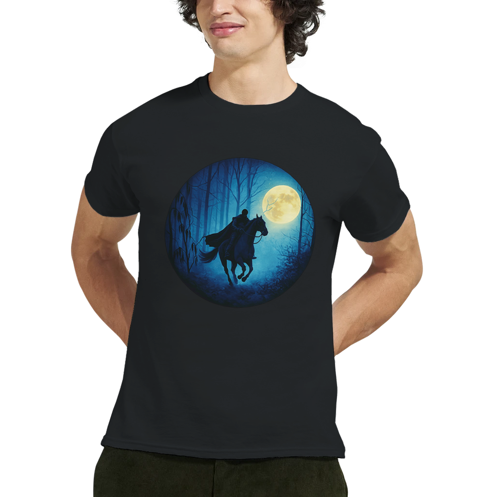Moon Rider T-Shirt – Mystisches Nacht Design