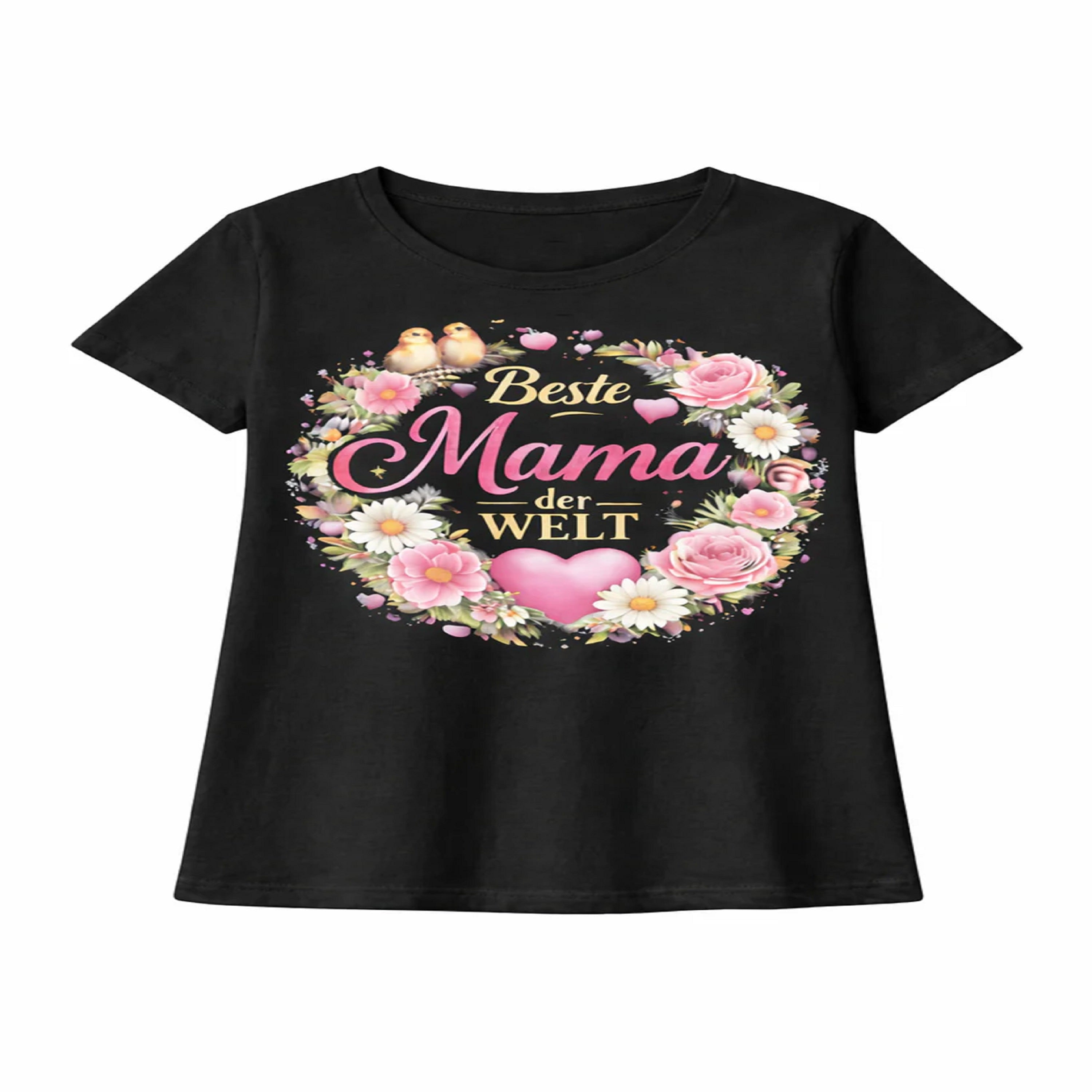Beste Mama der Welt ❤️ – Muttertag Shirt (Bestseller)